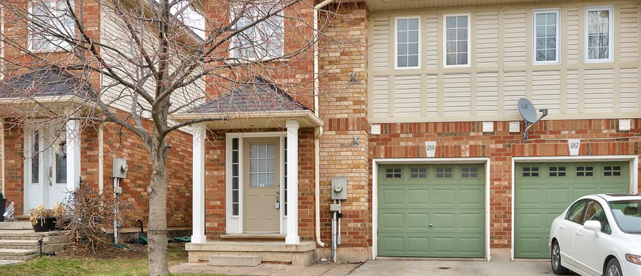 1769 Hobson Drive, Burlington -  Three Bedroom End Unit Townhome For Sale in Corporate