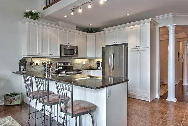 Kitchen area.