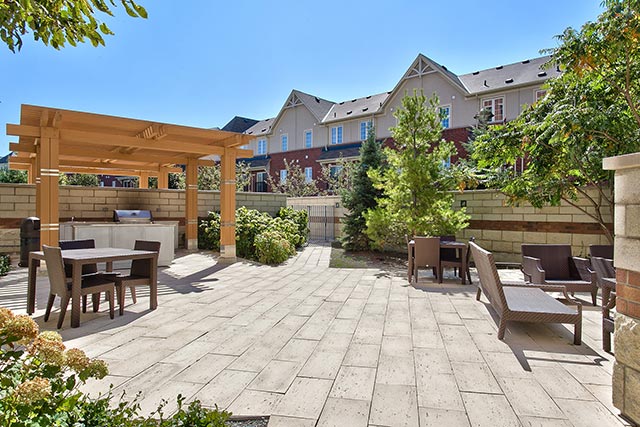 Patio and Barbecue Area