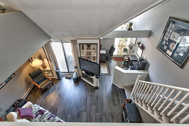 Loft-styel floor plan.