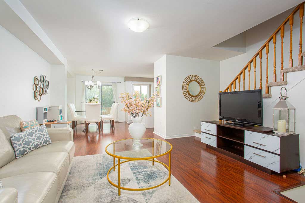 Living room area.