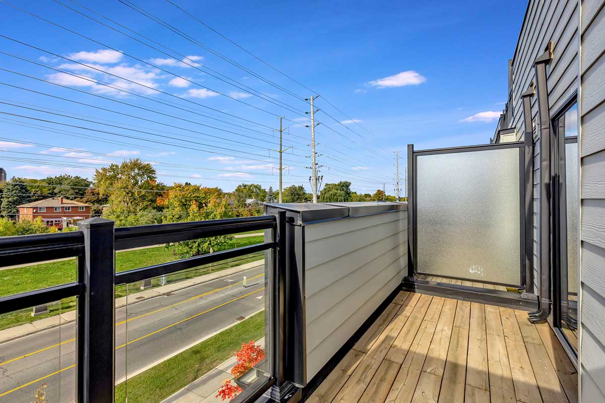 Balcony off Primary Bedroom
