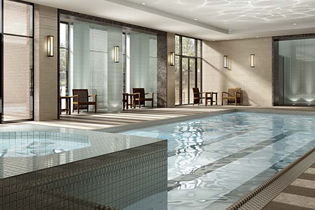 Pool and hot tub.